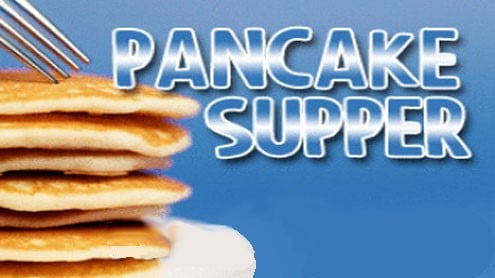 Pancake Supper - stack of pancakes