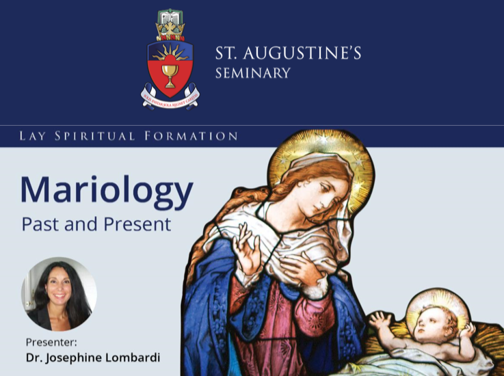 Mariology - Poster for St. Augustine's Seminary