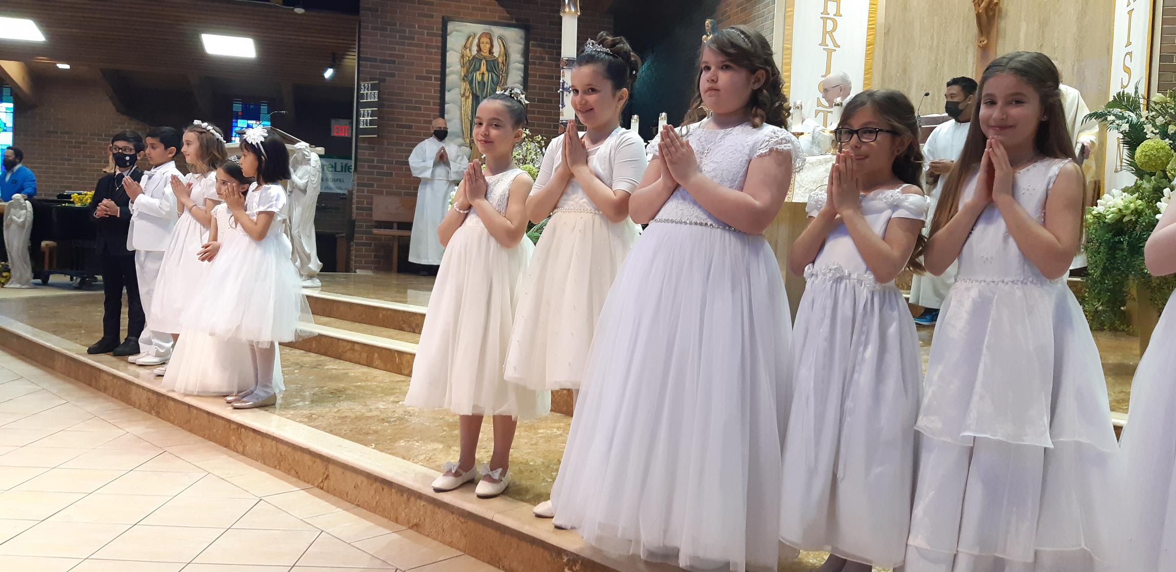 May 1 First Communion Candidates