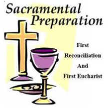 Sacramental Preparation - Cross Chalice and Host