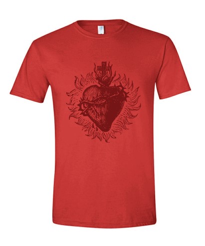 Sacred Heart Red T-Shirt